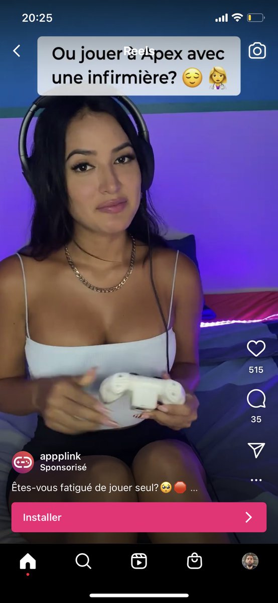 Itsnvbil's tweet image. La misère sexuelle a pris une trop grande ampleur c’est jamais vu carrément ils ont créé une applis ou tu payes pour jouer à la play avec des e girl la