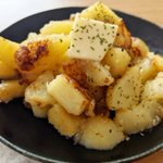 電子レンジで時間短縮!めんつゆ照り焼きじゃがバター。