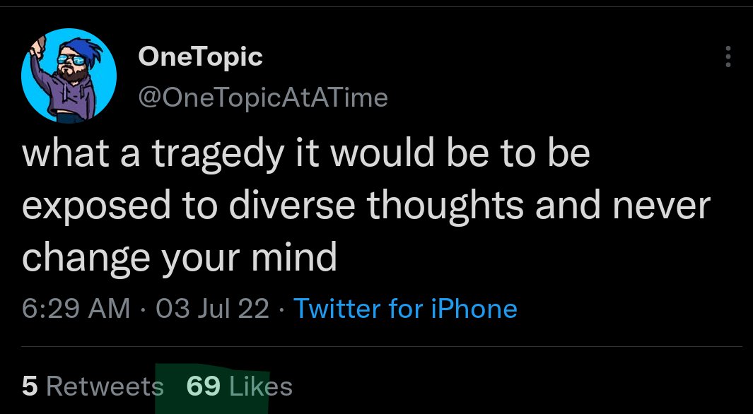 RequiousSiege's tweet image. Nice @OneTopicAtATime