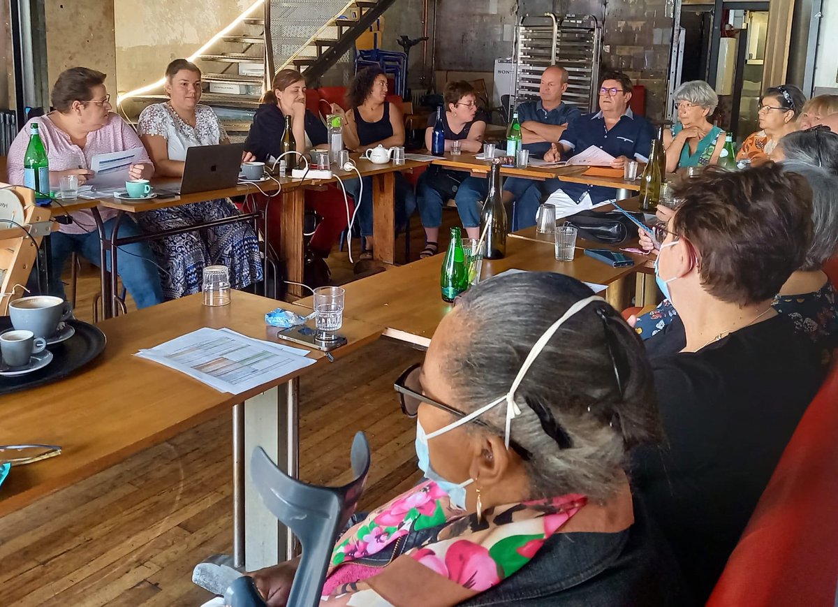 BrunoGa75's tweet photo. Assemblée générale du club des Naiades, de multiples activités sport santé à paris. Une belle dynamique collective des bénévoles, des adhérents et de nos salariés. Merci à toutes et tous. https://t.co/YISsyF7eEq