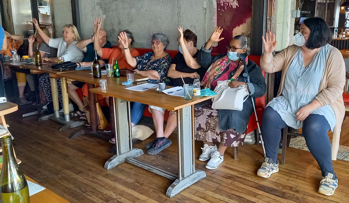 BrunoGa75's tweet photo. Assemblée générale du club des Naiades, de multiples activités sport santé à paris. Une belle dynamique collective des bénévoles, des adhérents et de nos salariés. Merci à toutes et tous. https://t.co/YISsyF7eEq