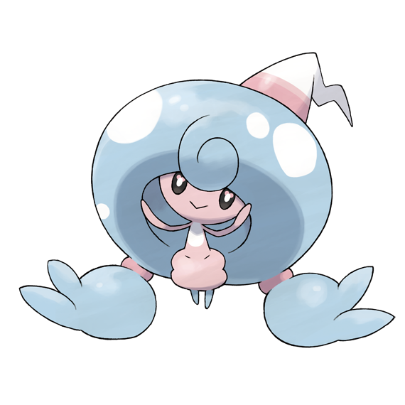 ポケモン「ポケモンに詳しくない方用こちらが本来のテブリムです(・ω・)ノ 」|kajiのイラスト