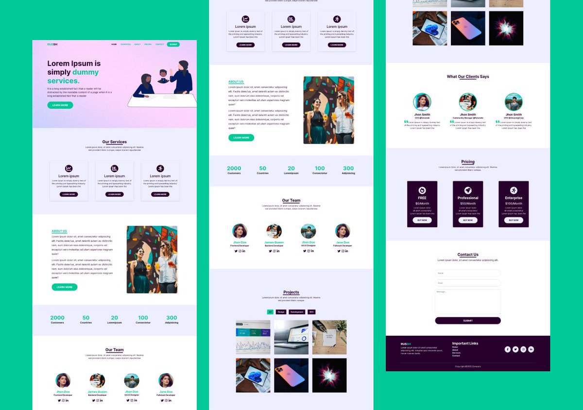 CoderAmrin's tweet photo. This is the 10th template. 💪
I started building templates on the 12th of june. I said to myself I'll share these templates when I build 10 templates.
Live: https://t.co/gOOX78GHKI
Download: https://t.co/LJlPFeeoVl

All the templates: https://t.co/6Q0HIPYQ91

#htmltemplates https://t.co/0tUGQdnsPE