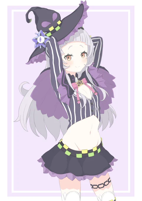 ご機嫌シオンちゃん🌙💜
#シオンの書物 