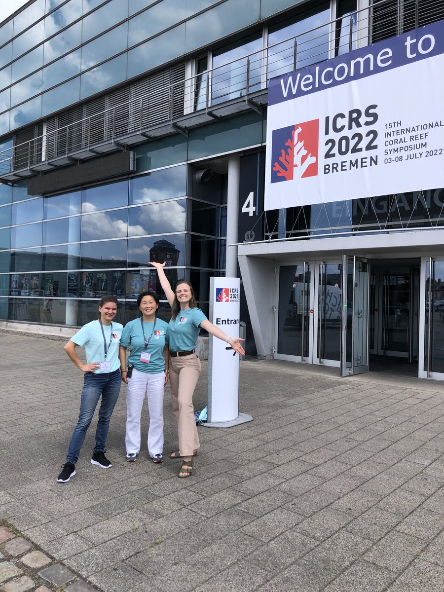 VollSvea's tweet photo. Finally the time has come! After many months of work the #icrs2022 will start in a few hours. 

@SelmaMezger 🪸 https://t.co/odaH58CeQh