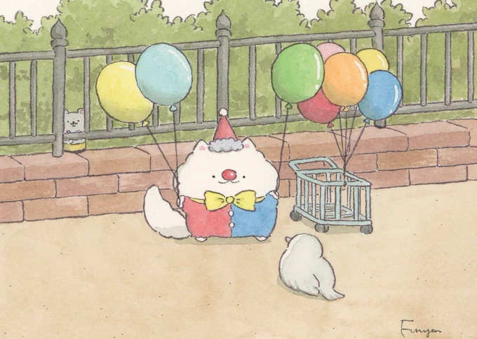風船を配るバイト🎈 