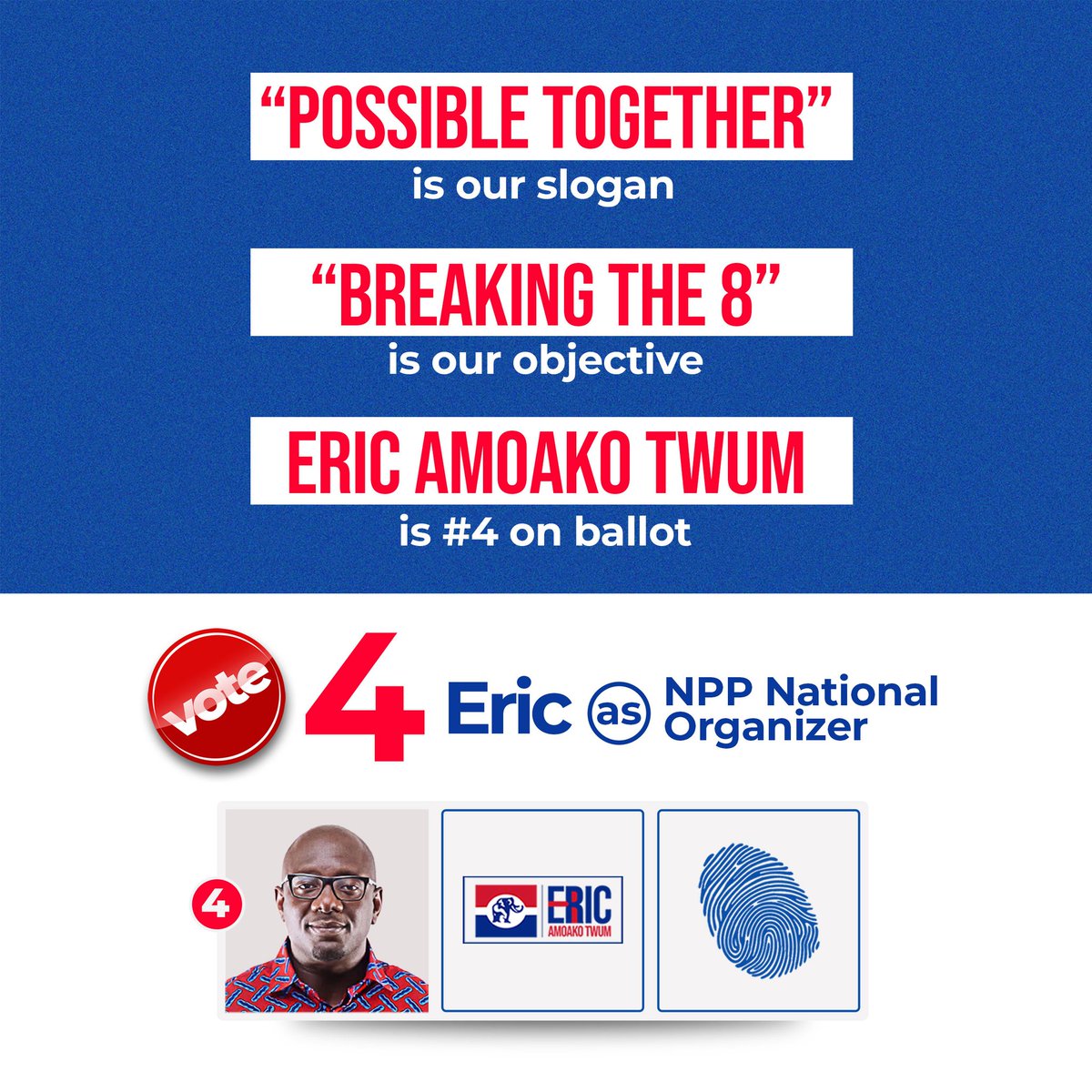 EricAmoakoTwum1's tweet photo. #Eric4NationalOrganizer
#Vote4Eric
#Vote4theBest
#Fit4theJob https://t.co/J8M4uitYnw