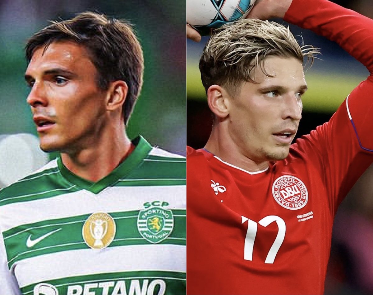Footballersloo1's tweet photo. Joao Palhinha 🇵🇹, 26
Jens Stryger 🇩🇰, 31 https://t.co/ZtALFsJqdB