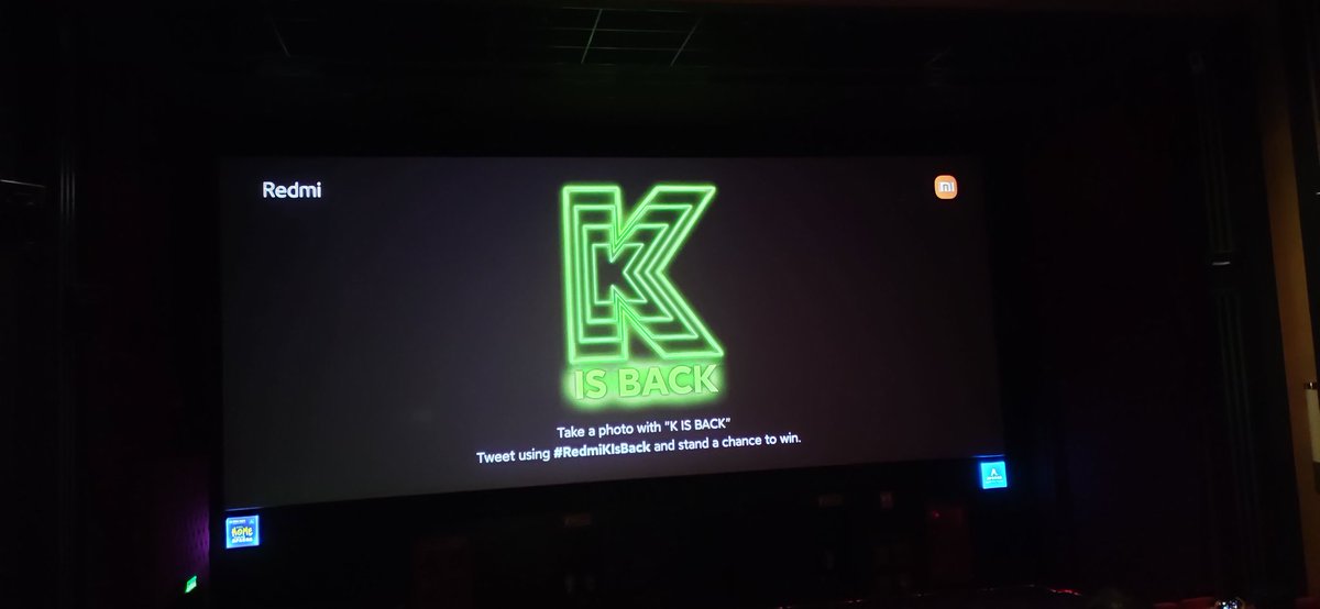 Eshashastri1993's tweet photo. Finally!!
"K" Is Back in My Terms King is Bank With Bang Again 
Hope To See the Success
@RedmiIndia #RedmiKIsBack
#RedmiK #RedmiKSeries @XiaomiIndia

Once Again Congratulations Team @RedmiIndia For Unbeatable Success with K20 &amp; Pro https://t.co/nYb35FMZws