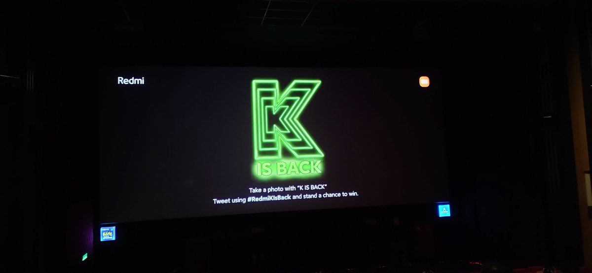 Saishiv17's tweet photo. Ohh Yeah it was a great suprise for mi fans over there 
Finally "K" is Back 
Hope it is going to be grand success
@RedmiIndia #RedmiKIsBack 
#RedmiKSeriesFanEvent #RedmiK 
@XiaomiIndia https://t.co/PZacag1Qfc