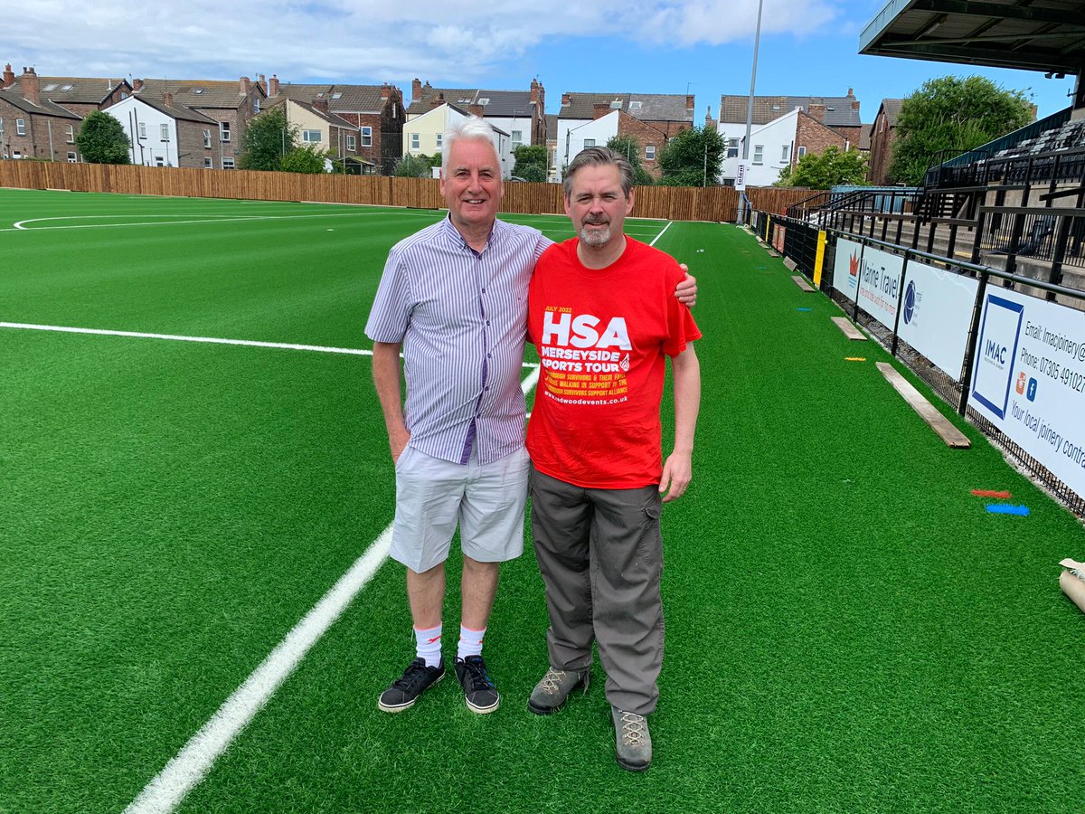 lfcforever1977's tweet photo. Thanks to #PaulLeary chairman @MarineAFC for the hospitality offered yesterday on our charity walk for @HillsboroughSu1 #UnityIsStrength
What a great community club. @Redsmail @ChrisKirkland43 https://t.co/n07waUrKfe