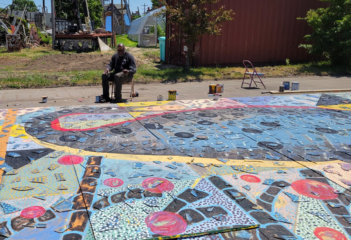 Why we do our STEM ed at the Detroit African Bead Museum: because... damn... #hiphoped #decolonize