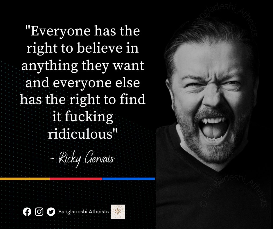 BDAtheists's tweet photo. Ready to digest
.
.
.
.
#exmuslims #bangladeshi #RickyGervais #bdatheists #BangladeshiAtheists #Instagram #awesomewithoutallah https://t.co/DJS5YkQkhS