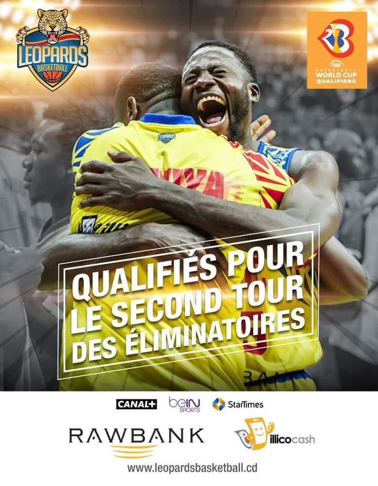 LeopardsBasket's tweet photo. FIBA Basketball World Cup : Avec deux victoires en autant de sorties, les Léopards 🇨🇩 ont d'ores et déjà validé leur ticket pour la dernière fenêtre mais surtout assurés de terminer parmi les deux premiers du groupe D. 

Fimbu na Fimbu 🐆💪
#WinForAll #FIBAWC #rdc https://t.co/BH80lDdXzm