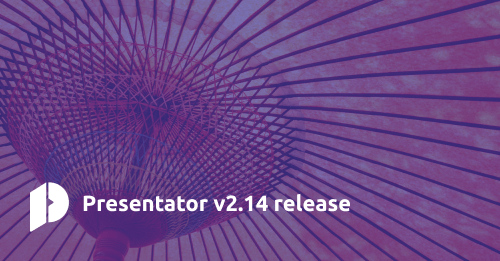 presentatorio's tweet photo. v2.14.0 Release - https://t.co/C1p48w3oCg https://t.co/8y13wJ2lQa