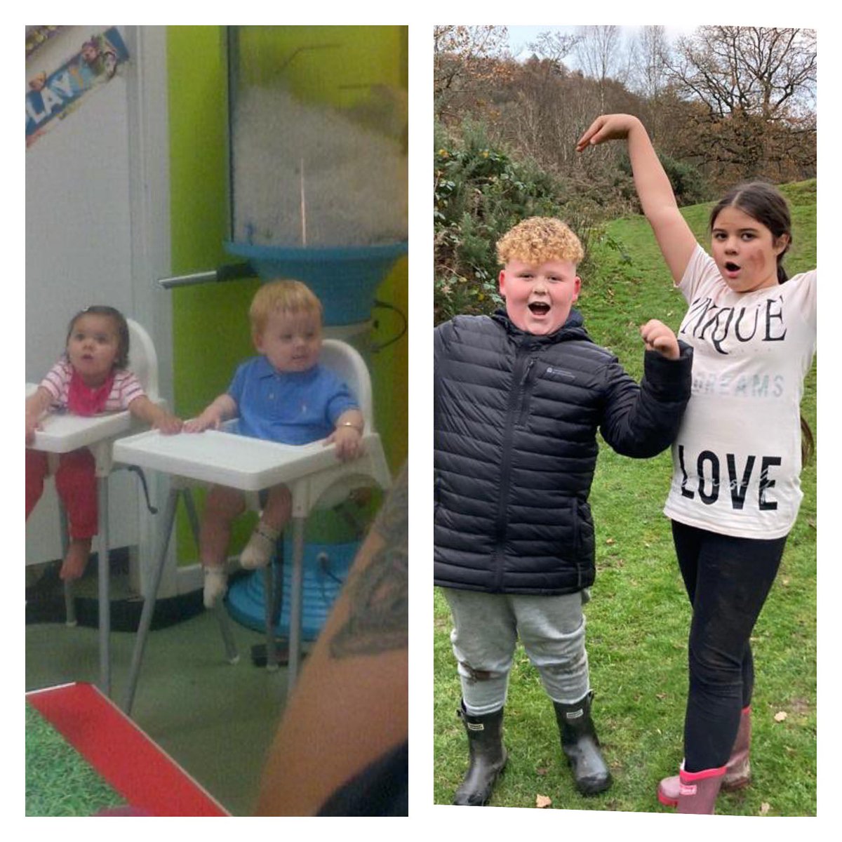 Lolafaryl's tweet photo. Happy Birthday To The Birthday Twins Lola &amp; Deven @GemmaJade87  @StBernsPrimary https://t.co/VQdw8Uz879