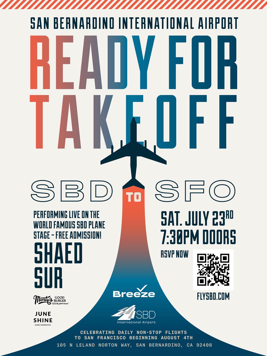FREE SHOW ALERT JULY 23rd! RSVP at flysbd.com nowawwwww
