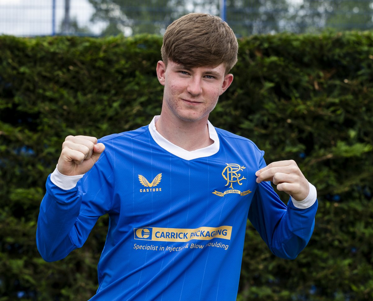 Rangers announce the signing of Cameron Bell from Everton (another wean