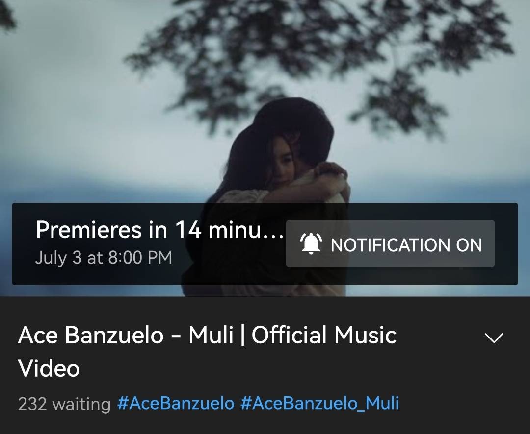 FranSethOFC_'s tweet photo. Reminding everyone to please DO NOT REUPLOAD the full Official MV. We can only share at least three to five second snippets or screenshots to promote the MV on different socmed platforms.

Let's only watch the FULL MV on @acebanzuelo's YT channel.

FRANSETHxACE MULI MV
#FranSeth https://t.co/zmyidOUWgD
