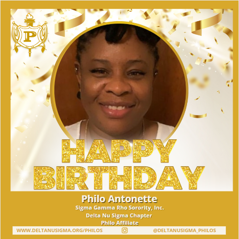 DeltaNuSigma's tweet image. Happy Birthday Philo Antonette! #DNSPhilos #WestchesterPhilos #DynamicDNS #WestchesterSGRhos