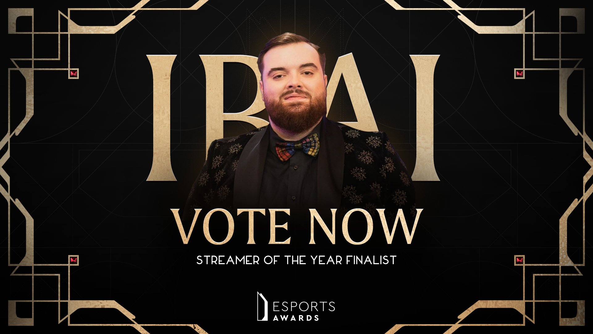 Esports Awards on Twitter "Your finalist IbaiLlanos is up for Streamer of the Year. But is he