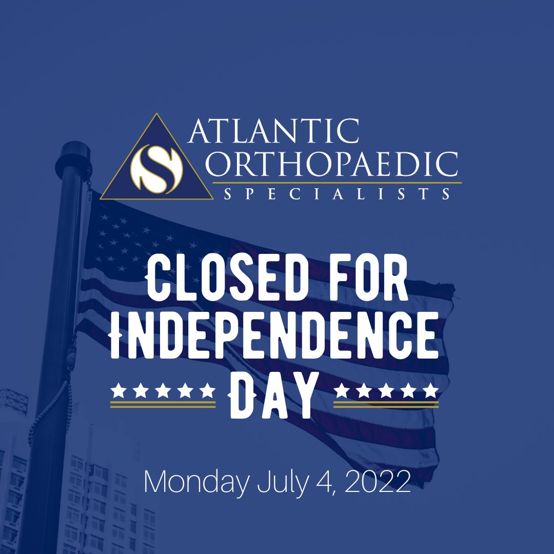Atlantic Orthopaedic Specialists tweet media