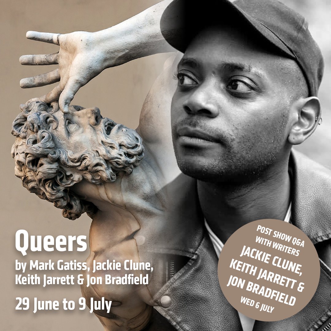WED 6 JULY: Post show Q&amp;A with @JackieClune, <a href="/keithjlondon/">Keith</a> and <a href="/JonBradfield/">Jon Bradfield</a>
TICKETS SELLING FAST!
QUEERS r 4 plays curated by <a href="/Markgatiss/">Mark Gatiss 💙</a>
29Jun-9Jul <a href="/towertheatre/">The Tower Theatre</a>
🎟 cutt.ly/CHGFYGn
🌈 #LGBTQI #PrideMonth
<a href="/PinkNews/">PinkNews</a> <a href="/QXMagazine/">QX Magazine</a> <a href="/PrideInLondon/">Pride in London</a> <a href="/Pride/">Pride</a>