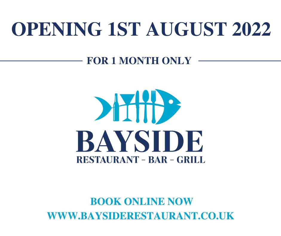 Fancy some Fine Dining on Bournemouth Beach? Then come and join us &amp; Gideon Hitchin 
*Book Now* baysiderestaurant.co.uk

#finedining #restaurant #dorset #bournemouth #foodies #summer #wine #beach
