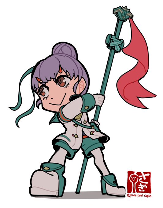 #まいにちデフォルメ
ゼノブレイド3\マシロさん。 
