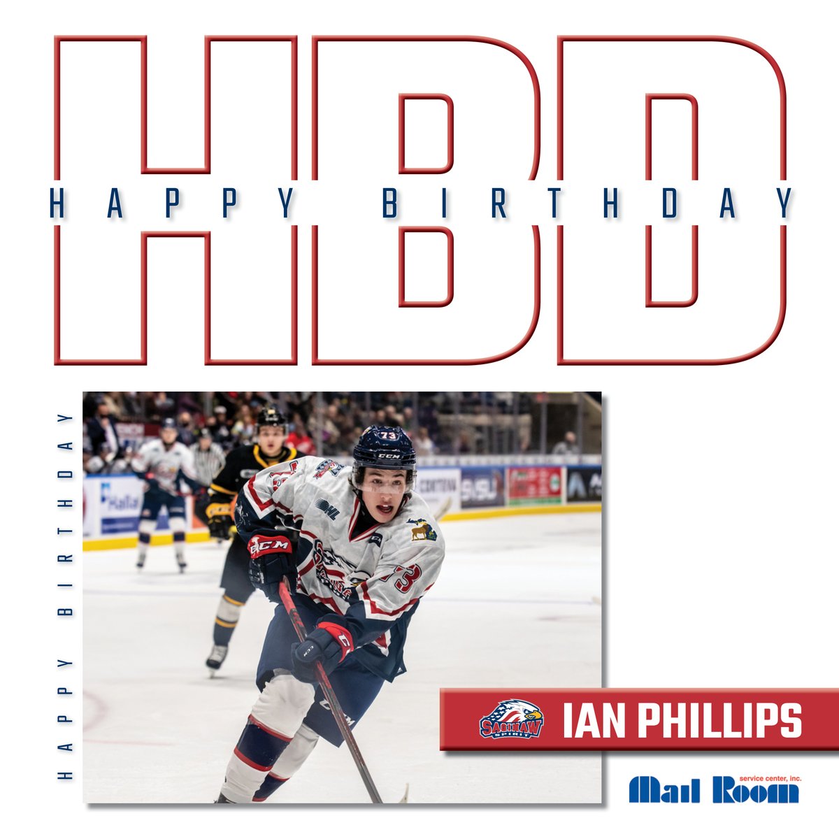 SpiritHockey's tweet photo. Join us in wishing Ian Phillips a very happy birthday!!

Spirit birthdays are delivered by The Mail Room Service Center

@IanPhillips_73 https://t.co/5WWPov9EkU