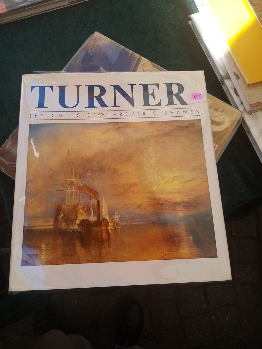 Je vais dans une brocante, je vois ce bouquin sur Turner, bien évidement je pense à <a href="/AREtoiles/">Etoiles</a> 😳