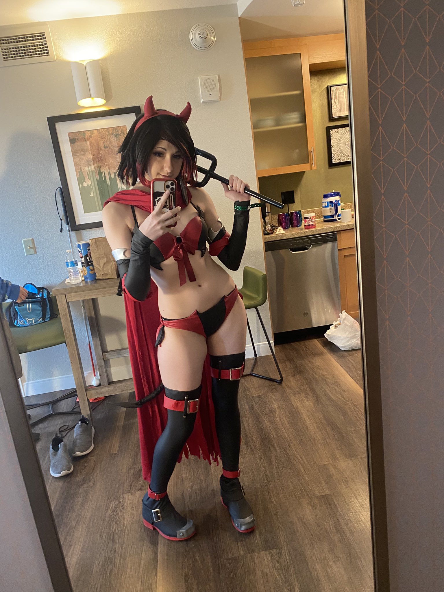 Mangoloo Cosplays on Twitter: "Devil Ruby day! Say hi if you see me