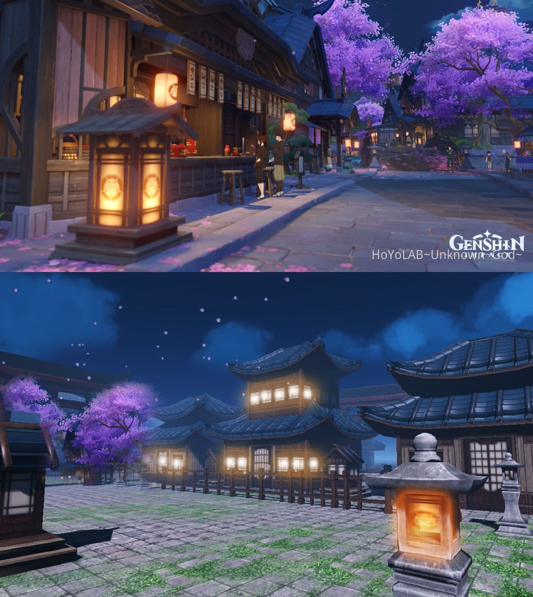 Side by side of a metaverse world built codelessly with WO versus Genshin. 

Imagine being able to easily create worlds that look nearly as good as your favorite games. 

That is truly a goal worth striving for 😉