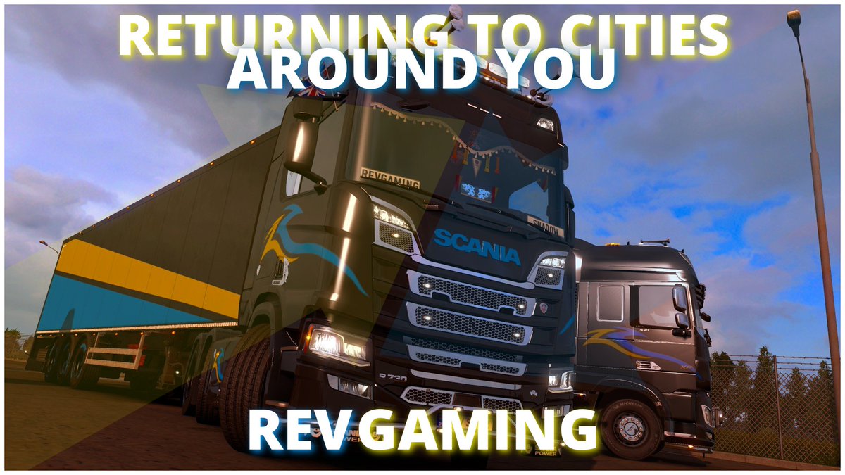 RevGamingVTC's tweet photo. We'll be back on the roads soon ;)

Join our Discord server to stay updated, link in bio! https://t.co/VA2tnmuAia