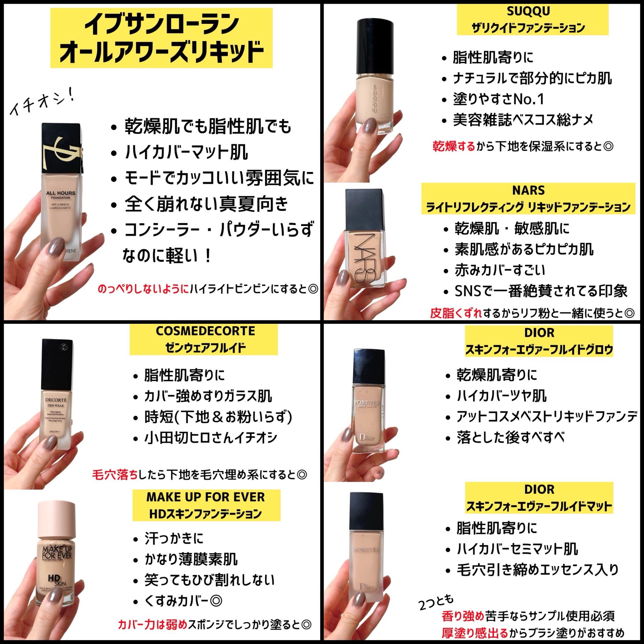 YSL・NARS・ランコムなど】注目デパコスの秋コスメを一気見せ