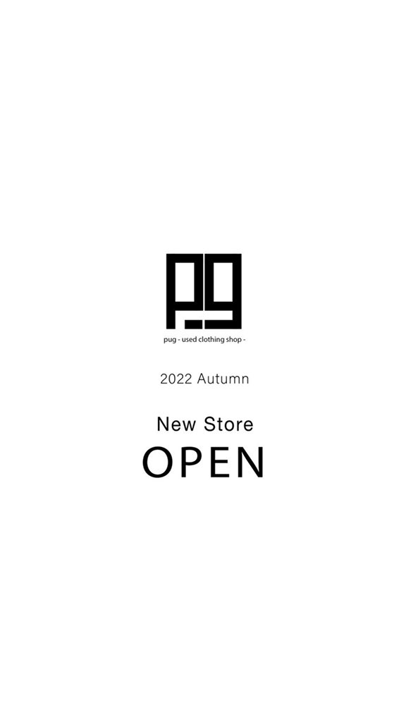 【大切なお知らせ】

2022年、秋
古着屋pug新店舗オープン決定