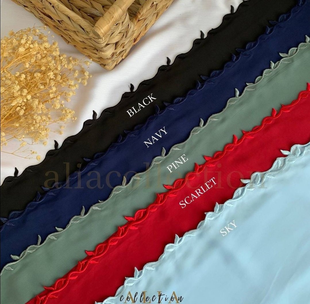 dareeraa1's tweet photo. Introduced our~~

🌱Dedaon Sulam Shawl🌱

Material : Premium Chiffon Silk
Measurements : 1.8mx0.75m

Launching Price : RM49.00 / pcs
Postage : RM8 sm / RM13 ss

ORDER NOW! LIMITED STOCK! https://t.co/BF9JAj36b4