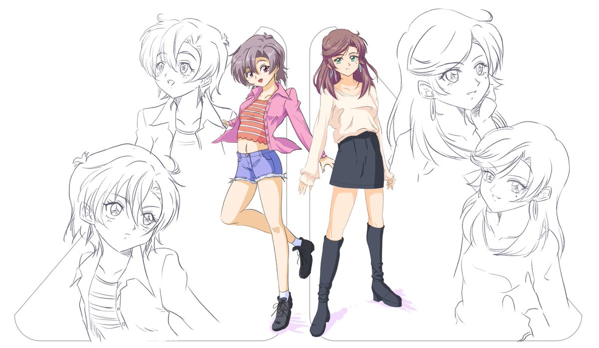 Mako_0195's tweet photo. 基本、創作メイン(最近2次キャラを連続でやってますが💦)   変貌ごった煮だけど近年はオールドスタイルです💨

#イラスト #創作 https://t.co/EjlFygXFOZ