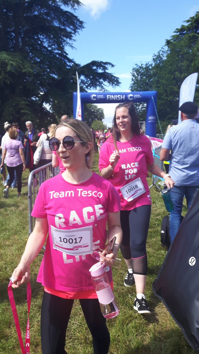 Well done Team Tesco 4480 <a href="/BicesterTesco/">BICESTER TESCO</a> we did it! So far we have raised £445. We would like to make that £500 or even £600. If you can sponsor us you can do so here: fundraise.cancerresearchuk.org/team/team-tesc…