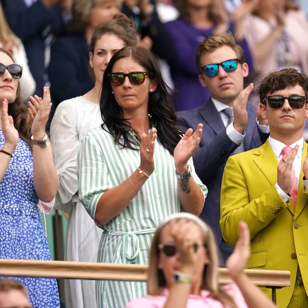 evemuirhead's tweet photo. A day I will never forget…Wimbledon Royal Box!  🇬🇧
Thank you @Wimbledon for the invitation and having us along! 🎾🍓🍹 https://t.co/1dqsFp3O4z