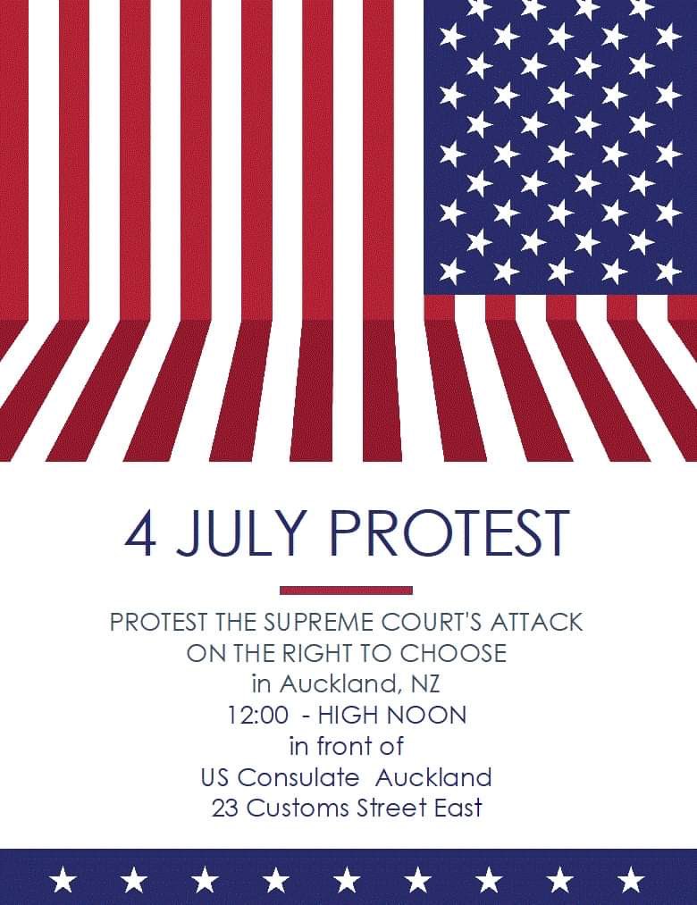 adnanrules's tweet photo. Happy 4th of July! #Protest #NZ #SCOTUS https://t.co/umBuTZEGVd