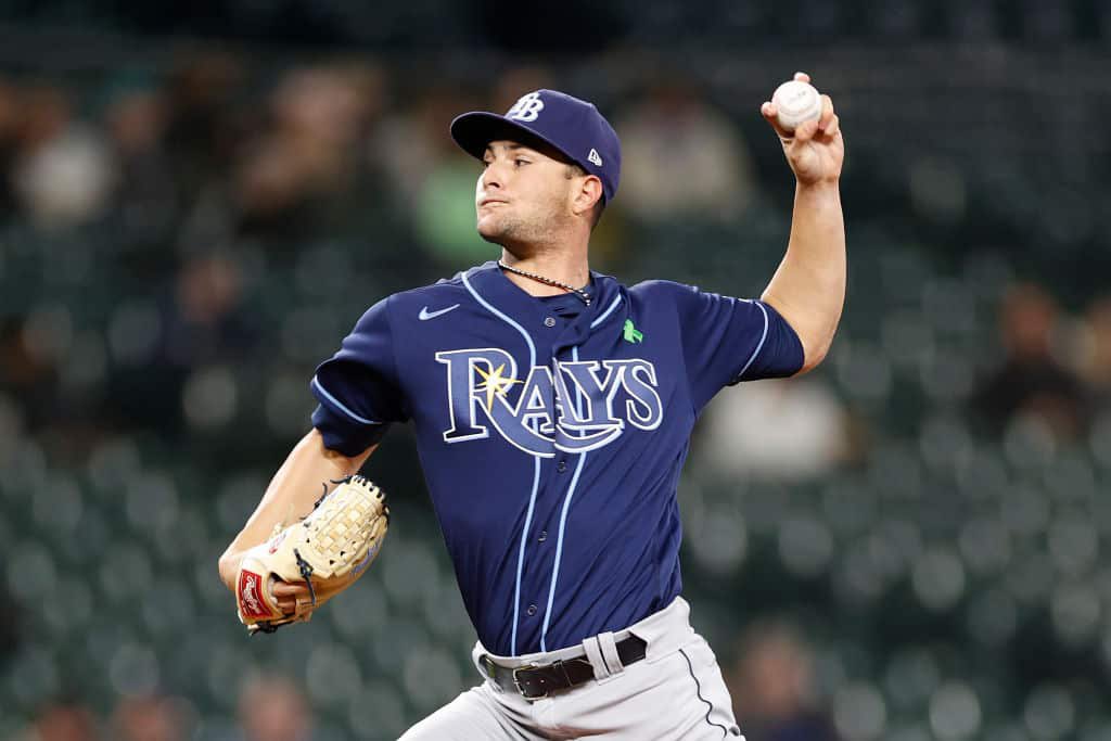 BetweenTheNums's tweet image. Shane McClanahan stats over his last 10 G: 

66 IP
86 K
8 BB
1.09 ERA

He is only the 2nd player SINCE 1901 to have this accumulated stat line or better over a 10-game span, joining Clayton Kershaw (2014 &amp;amp; 2015). 

@RaysBaseball 📈

stathead.com/tiny/jlkG7