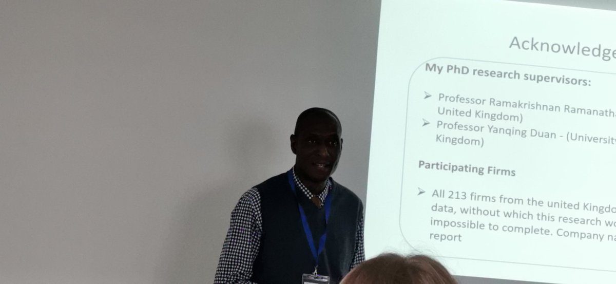 ProfRamanathan's tweet photo. My #PhD student Joseph Arhavbarien of @BedsBiz is presenting our work on #green #value #internalisation and #greenscm at #euroma2022 . @yqduan https://t.co/mTO0EJGyiK