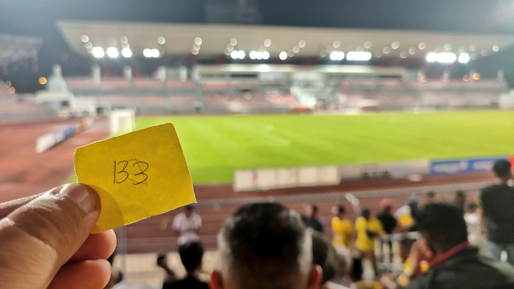 aeidraqi's tweet photo. Tiket bola paling 'rare' yang pernah dapat
#PDRMvPRK https://t.co/Fbe6bzrozB
