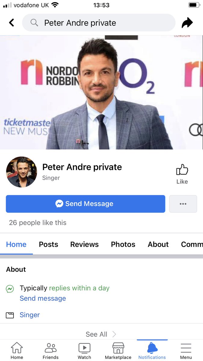 Hey <a href="/MrPeterAndre/">Peter Andre</a> is this account really you? X