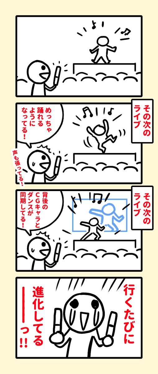 プリティーライブに行くたびに思う事。 