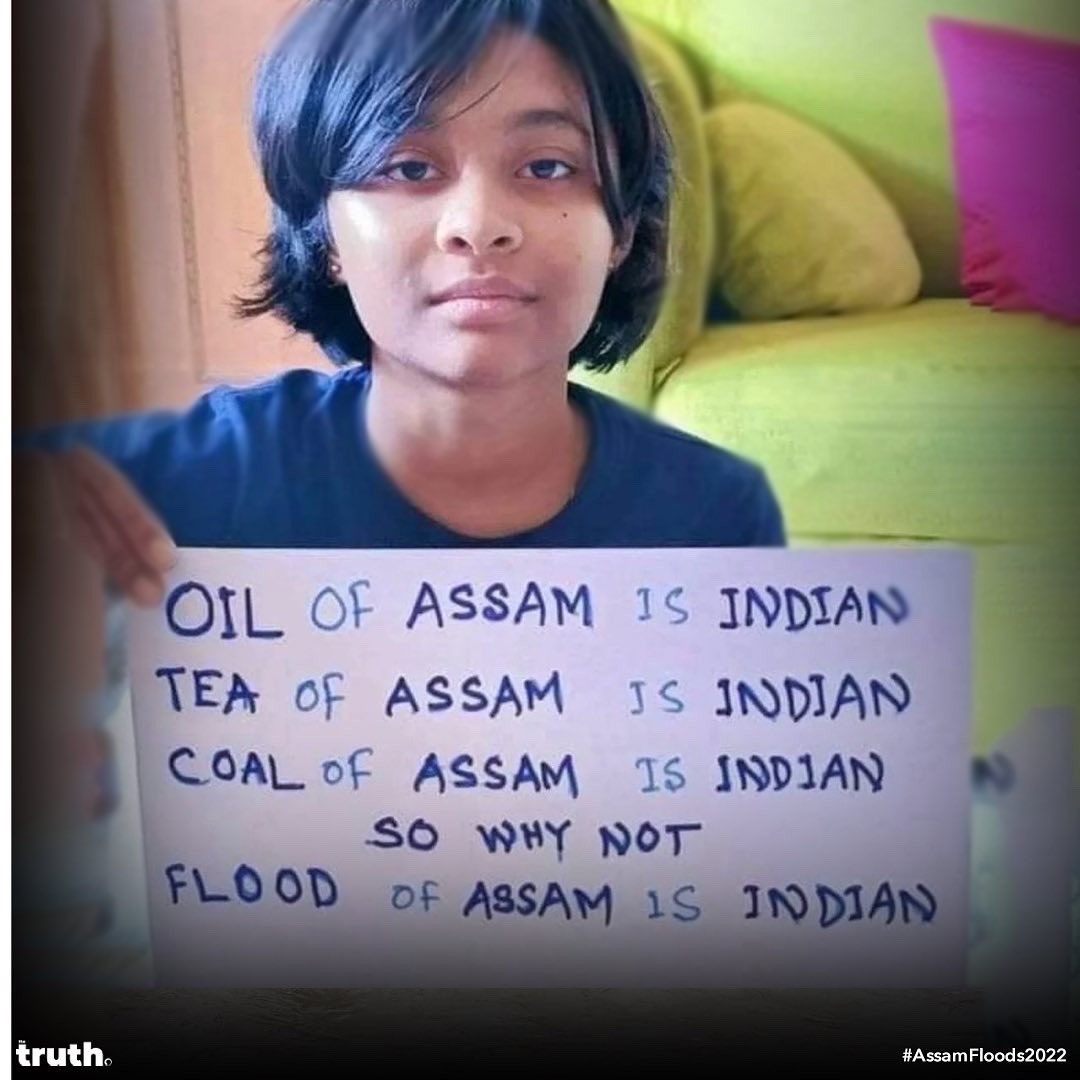 thetruthin's tweet photo. #AssamFloods2022 https://t.co/bCSfXx1wTN