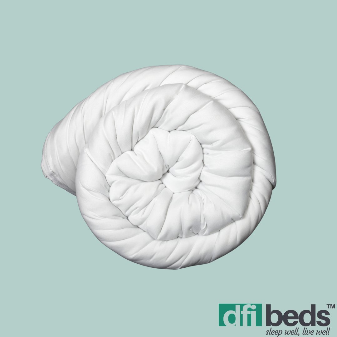 When it comes to choosing a duvet, it’s personal! If you’re struggling to find the right duvet for you, this handy blog post might help: bit.ly/3QTYDlj #dfibeds #duvets #bestduvet #sleepwelllivewell