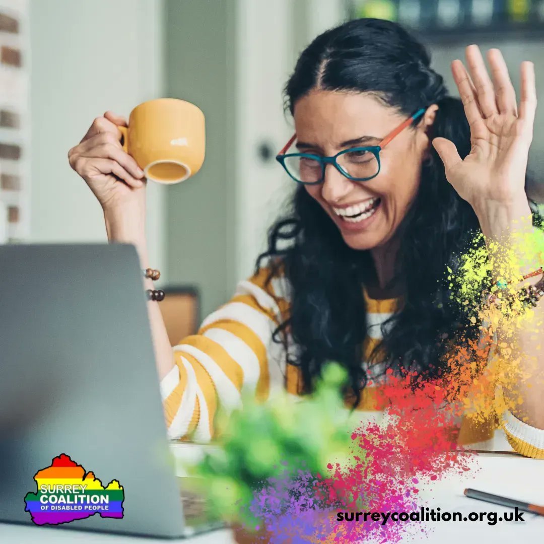 SurreyCoalition's tweet photo. Do you want to find out more about our virtual activity groups? 💻
If so, visit our website for our weekly schedule and descriptions about the groups.
➡️https://t.co/AwJSLZZFtt
#Disability #Disabilityawareness #surrey #hampshire #virtualgroups #virtual https://t.co/fB71dzRSVQ