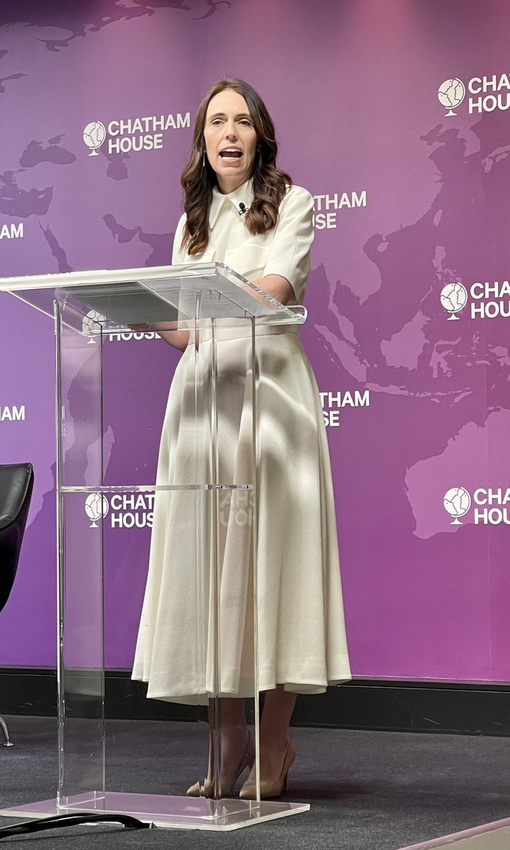Inspiring words from <a href="/jacindaardern/">Jacinda Ardern</a> at <a href="/ChathamHouse/">Chatham House</a> on the importance of dialogue as a powerful tool to harness during conflict